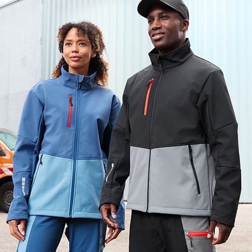 Veste de travail softshell Unisexe Daiber