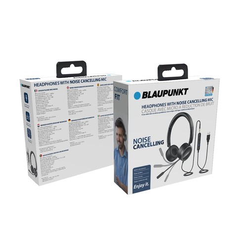 Casque filaire centre d'appel ANTI BRUIT - BLAUPUNKT thumbnail 5