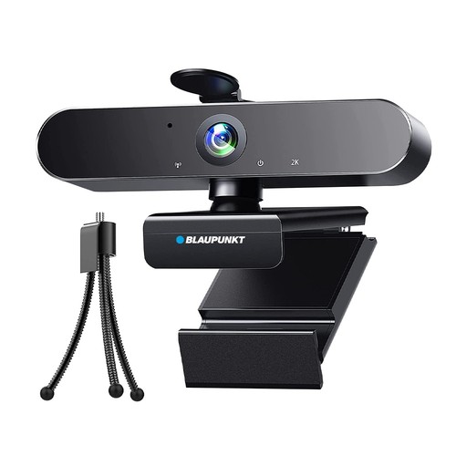 Webcam HD 2K avec trépied - BLAUPUNKT, Blaupunkt, SquareNuts - Mataro Advice srl