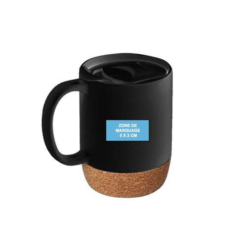 Tasse en céramique finition liège - ENVIRONNEMENT & NATURE thumbnail 5