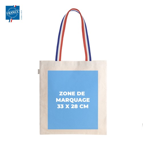 Totebag coton recyclé 220g certifié Origine France Garantie - GOODJOUR