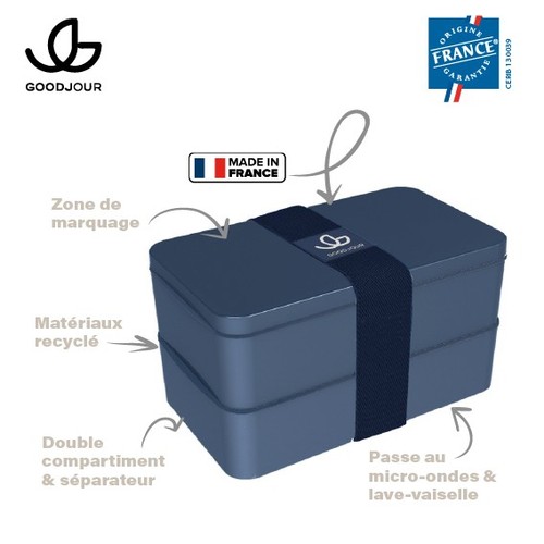 Boite Repas 2 compartiment - GOODJOUR thumbnail 4