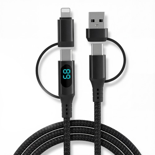Câble USB 4 en 1 led - BLAUPUNKT, Blaupunkt, SquareNuts - Mataro Advice srl