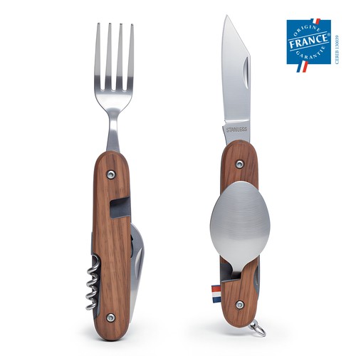Couteau multifonction bois Certifié Origine France garantie - GOODJOUR