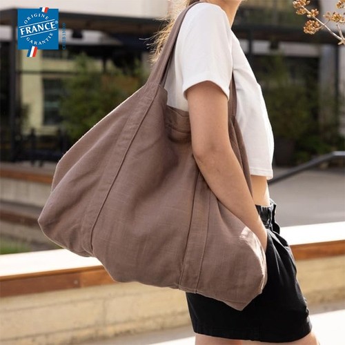 Sac polyester / coton recyclé 220G Certifié Origine France garantie - GOODJOUR