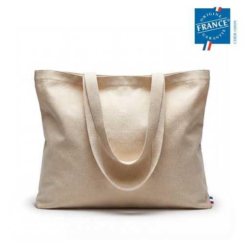 Totebag coton recyclé 210G Certifié Origine France Garantie - GOODJOUR