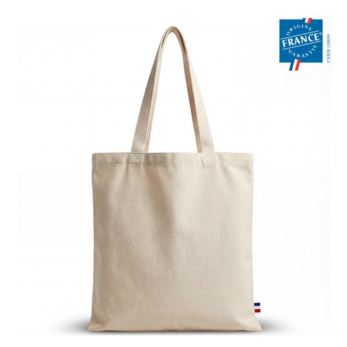 Totebag coton recyclé 225g Certifié Origine France garantie - GOODJOUR