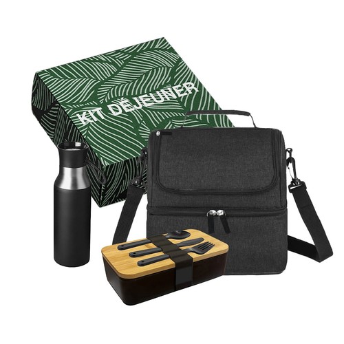 Kit Déjeuner - Sac isotherme, lunchbox et gourde - ENVIRONNEMENT & NATURE, Environnement & Nature, SquareNuts - Mataro Advice srl