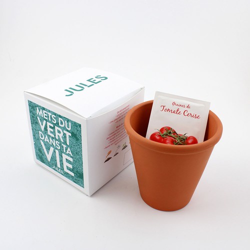 Cube plantation Ø10cm