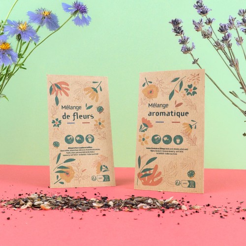 Sachet graines Kraft Standard