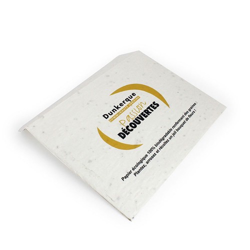 Enveloppe papier graines 162x114mm