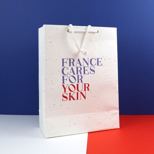Sac papier graines grand modèle