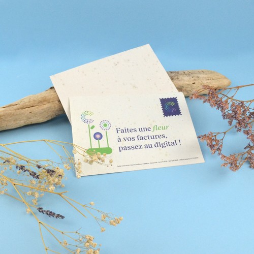 Enveloppe papier graines - 2