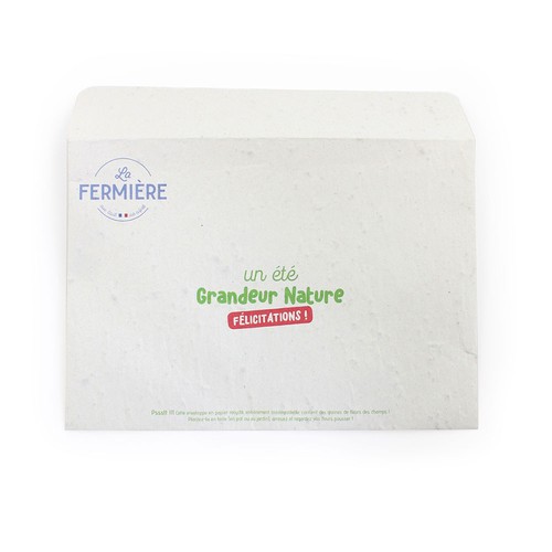 Enveloppe papier graines 220x156mm
