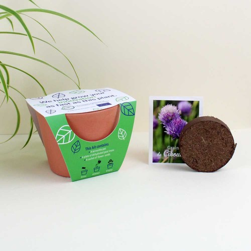 Kit plantation terre cuite Ø 9cm - 1