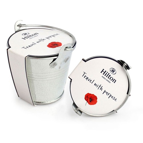 Kit plantation pot zinc Ø7 cm - 2