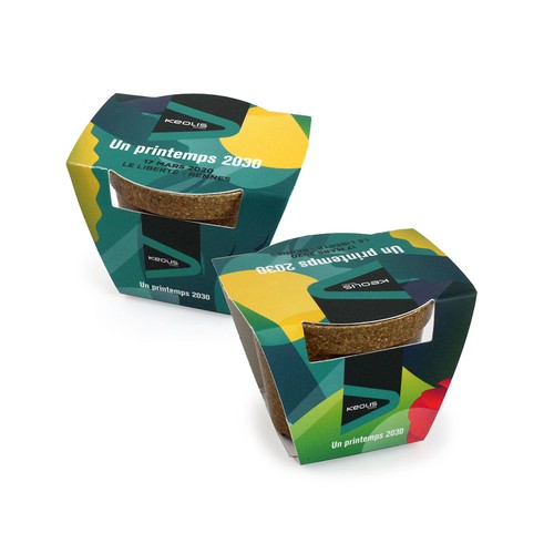 Kit plantation pot paille de riz