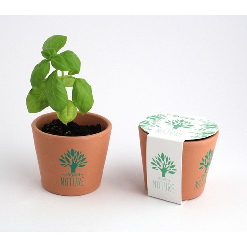 Kit plantation pot ceramique Ø7 cm - 2