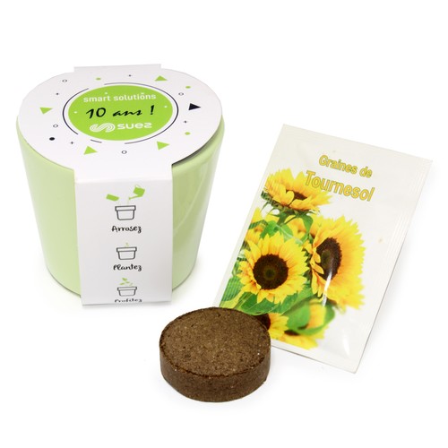 Kit plantation pot ceramique Ø7 cm - 1