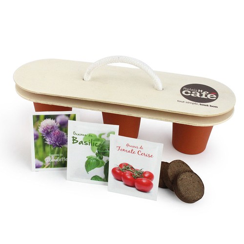 Trio terracotta
