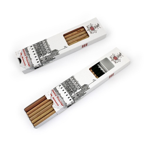 Coffret 6 crayons à graines couleur - 2