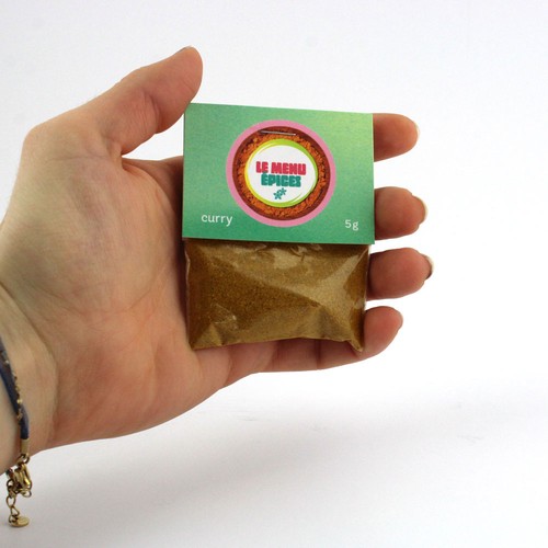 Épices sachet transparent