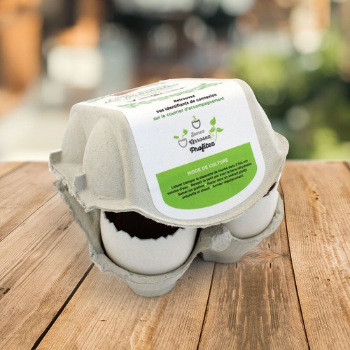 Boîte de 4 oeufs - 1