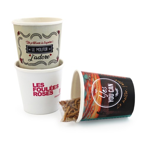 Insectes apéritifs en pot carton - 2