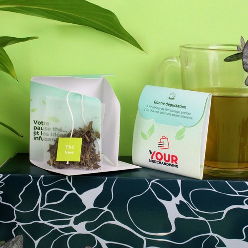 Étui origami thé ou tisane