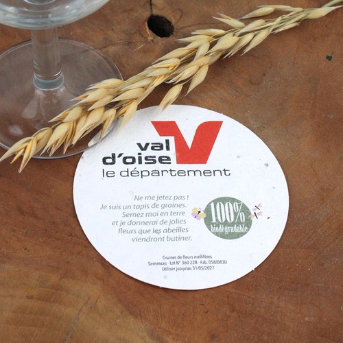 Sous Bock papier graines - 4