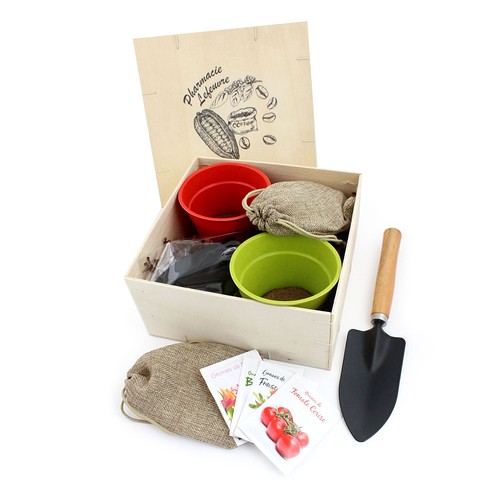 Box Jardinage Coffret Bois - 3