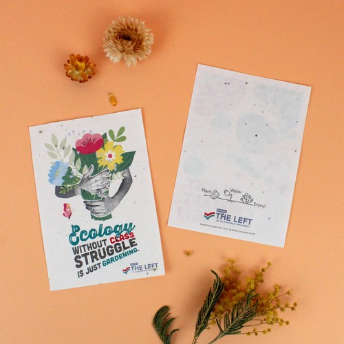 Papier graines A6 recto/verso 120g