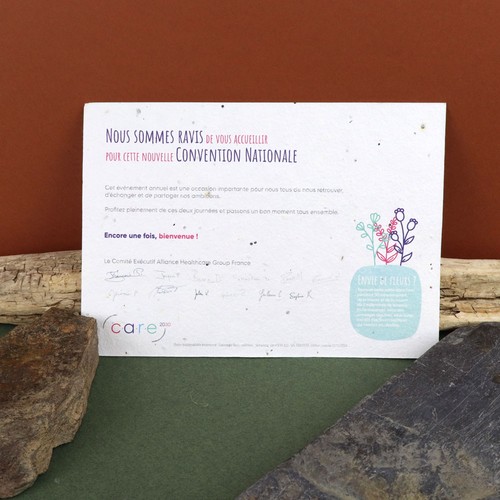 Papier graines A4 200g