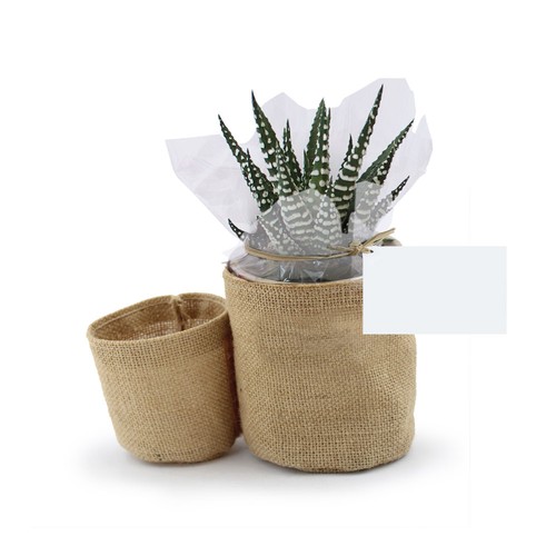 Pot toile de jute