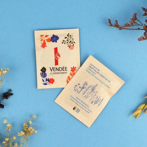 Sachet graines papier végétal 60x80 mm