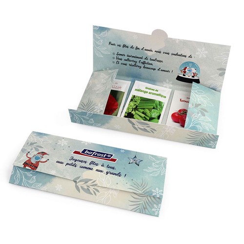 Coffret 3 sachets graines