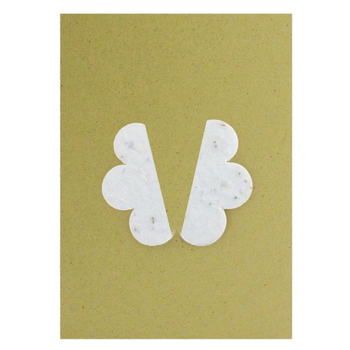 Papillon papier graines