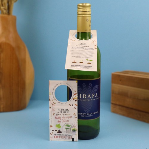 Sachet graines bouteille Ø37 mm