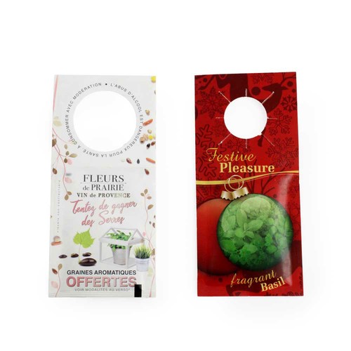 Sachet graines bouteille Ø37 mm