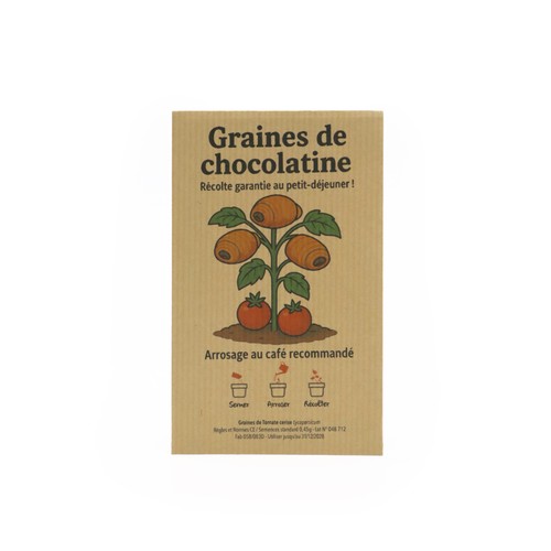 Grand sachet kraft graines