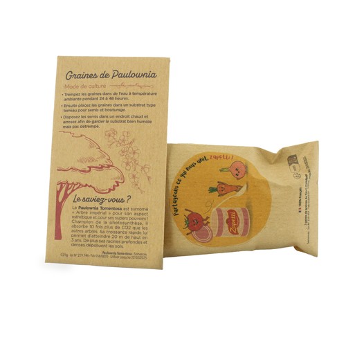 Sachet kraft-graines exotiques - 3
