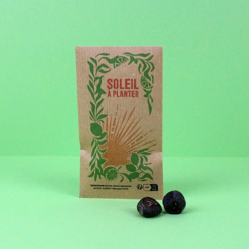 Sachet kraft - graines exotiques - 2