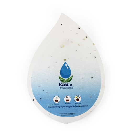 Papier graines A6 découpe spéciale - 6