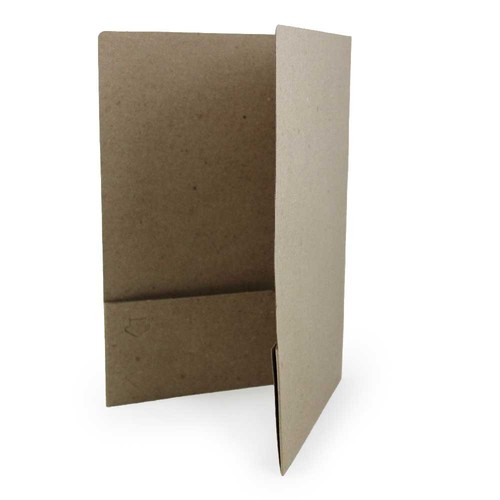 Pochette carton recyclée