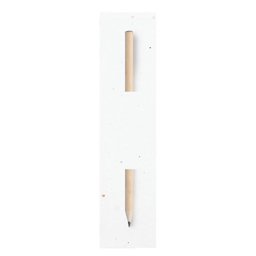 Marque-page papier graines et crayon bois - 4