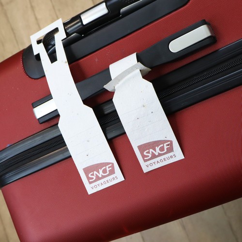 Grande étiquette bagage