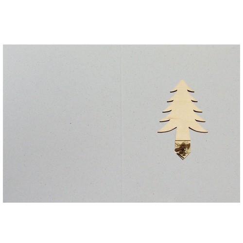 Stick bois à graines en carte