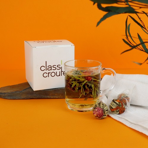 Collection fleurs de thé en mug Duralex