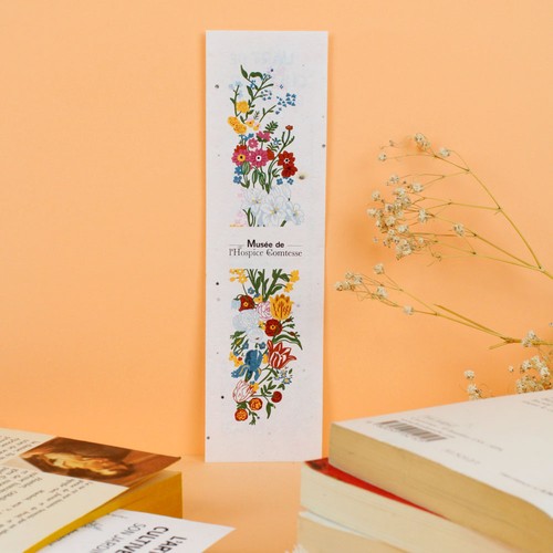 Marque-page papier graines 250g recto