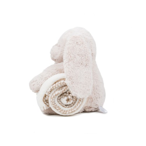 Peluche lapin avec couverture thumbnail 4
